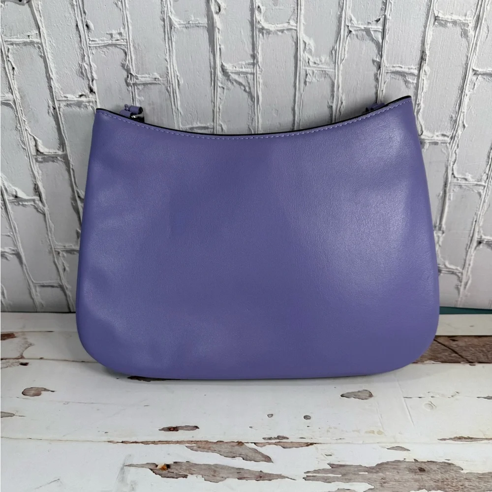Coach outlet item Coach Penelope Shoulder Bag purple silver NWT - Picture 3 of 6